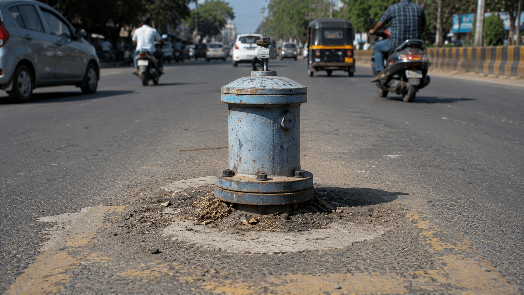 Roadside Death Traps: Chhatrapati Sambhajinagar Commissioner Orders Fix for Dangerous Water Project Air Valves