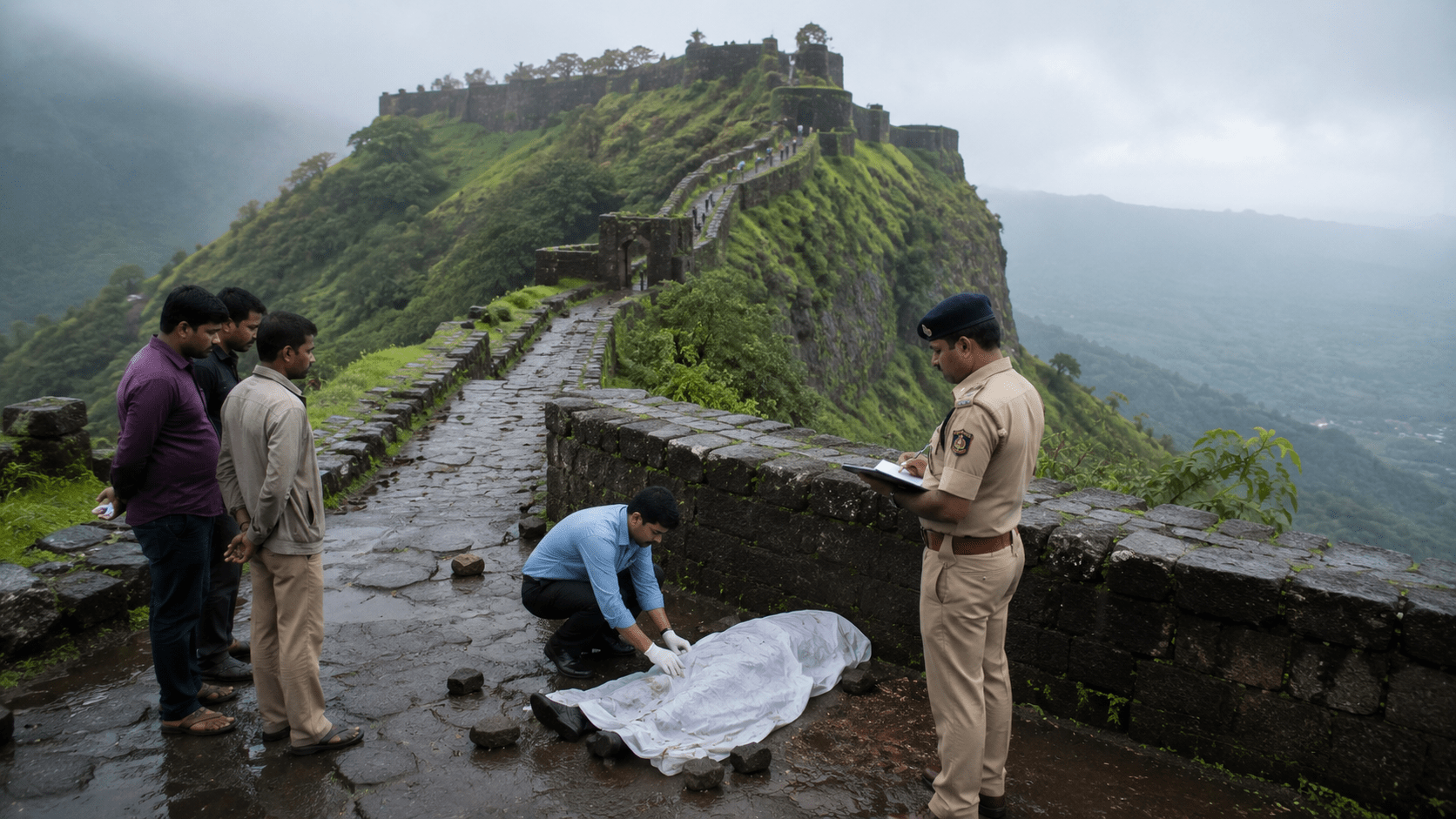 Shocking Twist in Lohagad Fort Death: Businessman Ketan Agarwal’s ‘Accidental Fall’ Revealed as Pre-planned Murder by Fiancée and Her Lover