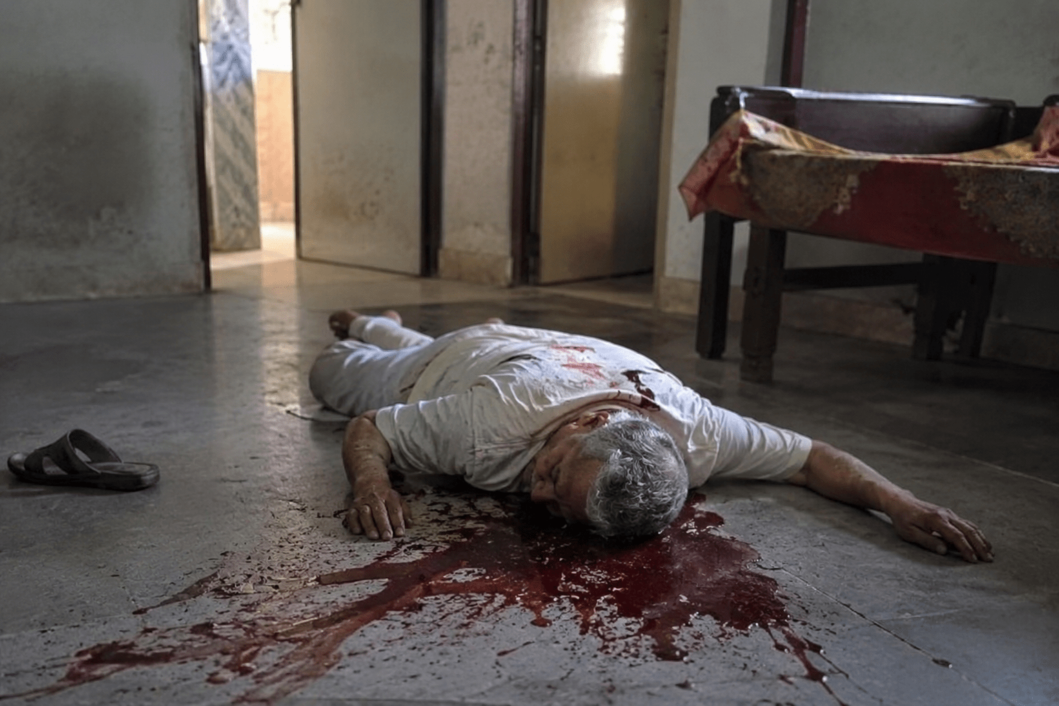 Tragic Discovery in Amravati: Son Finds Father’s Brutally Murdered Body During Morning Walk