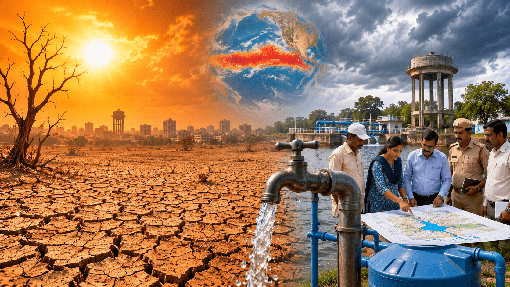 Amravati on High Alert: Administration Gears Up for Water Crisis Amid El Nino Threats!