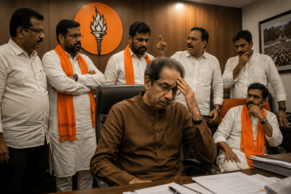 Shiv Sena (UBT) Faces New Crisis: Party Risks Losing Parliamentary Office After Defection of Six MPs