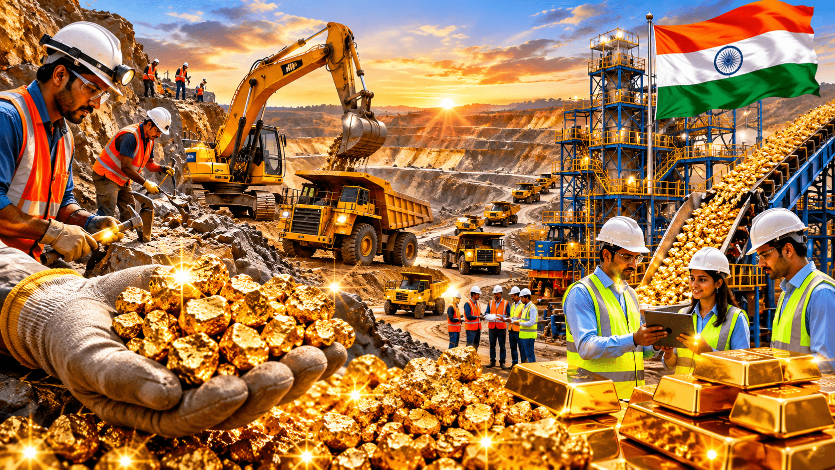 Gold Rush in Andhra Pradesh: India’s First Large-Scale Private Gold Mine Begins Commercial Operations