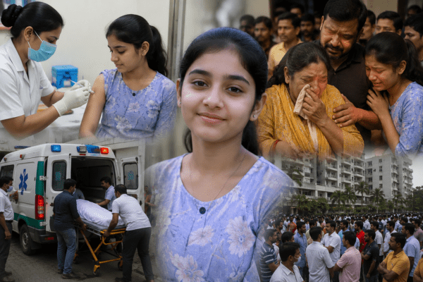 Tragic Incident in Nashik: 16-Year-Old Girl Dies After Collapsing Following Vaccination at CIDCO Camp