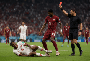 FIFA World Cup 2026: Qatar's Assim Madibo Banned for 5 Matches After Breaking Ismaël Koné’s Leg.