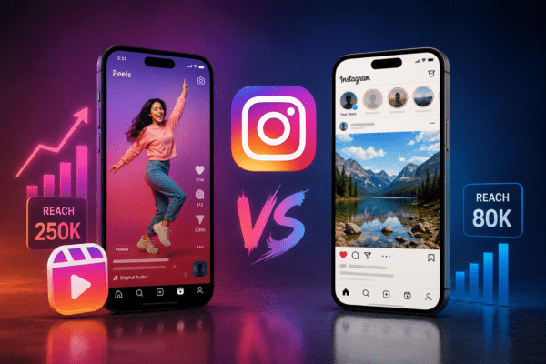 Instagram Showdown: Reels vs. Photo Posts – Which One Really Wins the Reach War?