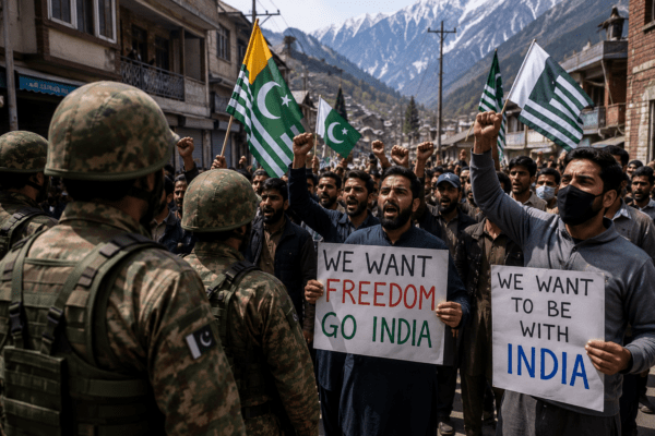 Rebellion in PoK: Protesters Challenge Pakistani Army, Warn of Joining India Amid Severe Crackdown.