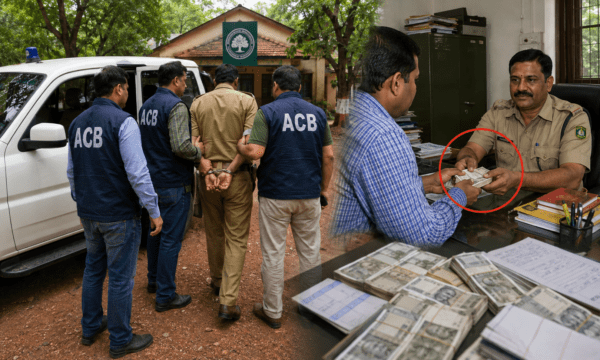 Corruption in Chalisgaon: Forest Guard Trapped by ACB for Demanding Bribe for MGNREGA Plantation Bill
