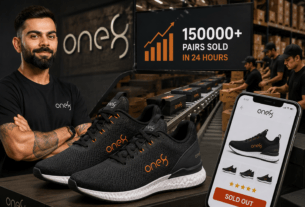 Virat Kohli’s One8 Footwear Craze: 1.5 Lakh Pairs Sold in Just 24 Hours!
