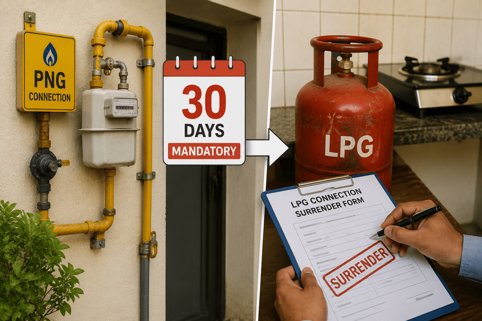 Government Mandates LPG Surrender Within 30 Days of Obtaining PNG Connection