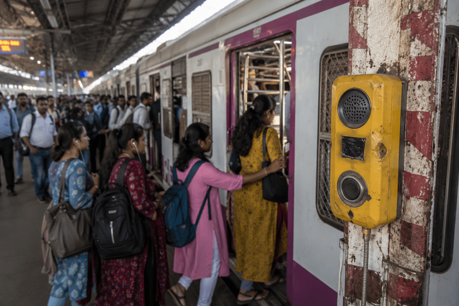 Mumbai Local Women's Coaches: Is the 'Talkback' System Really Helping? Inoperative Alarms Raise Security Concerns!