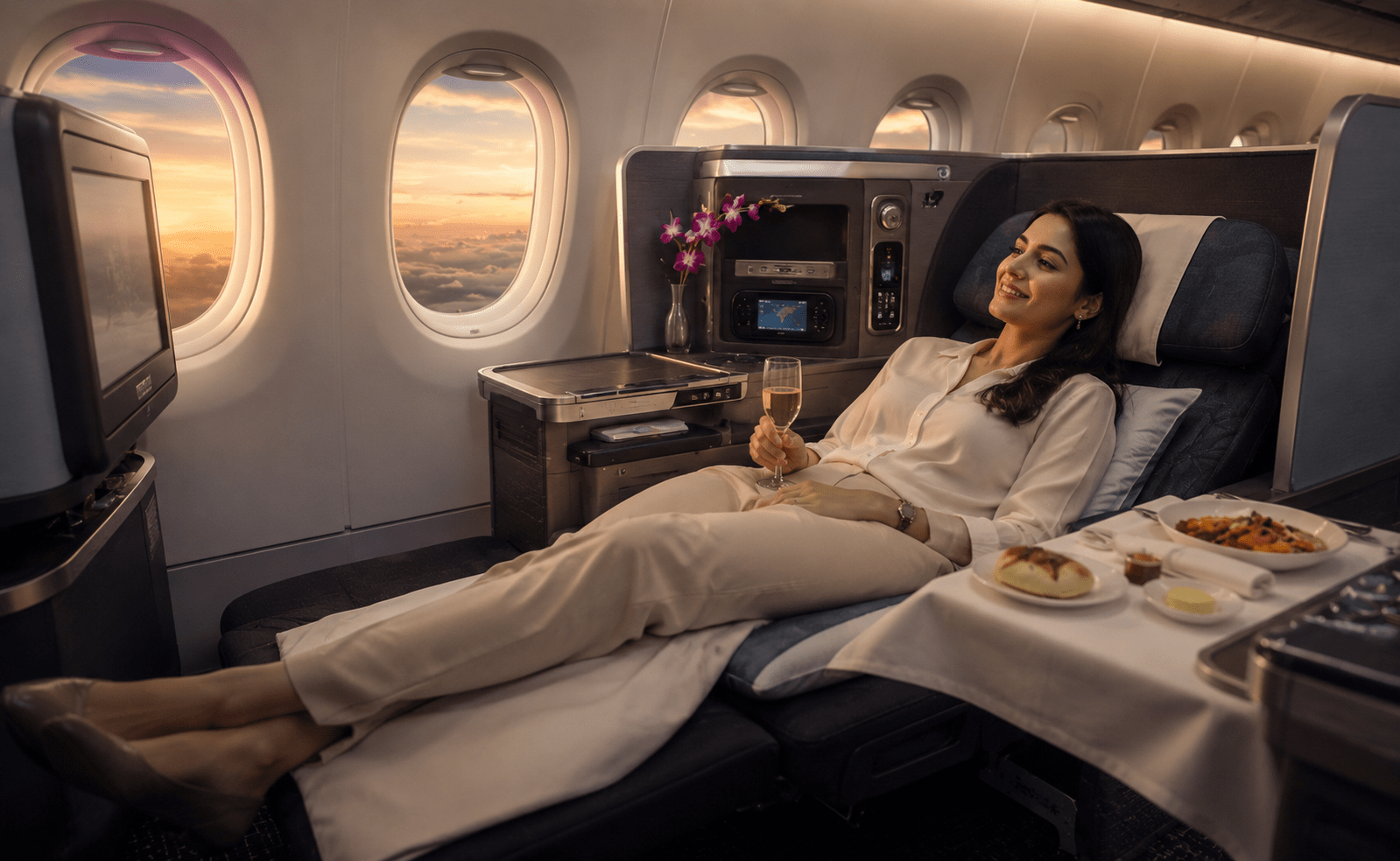 Fly in Luxury! New 'Stretch Class' business service launched on Pune-Delhi flights; Elevate your travel experience!