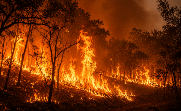 Forest Fire Crisis in Maharashtra: Over 5,000 incidents recorded in a year, 11,580 hectares of forest land charred!