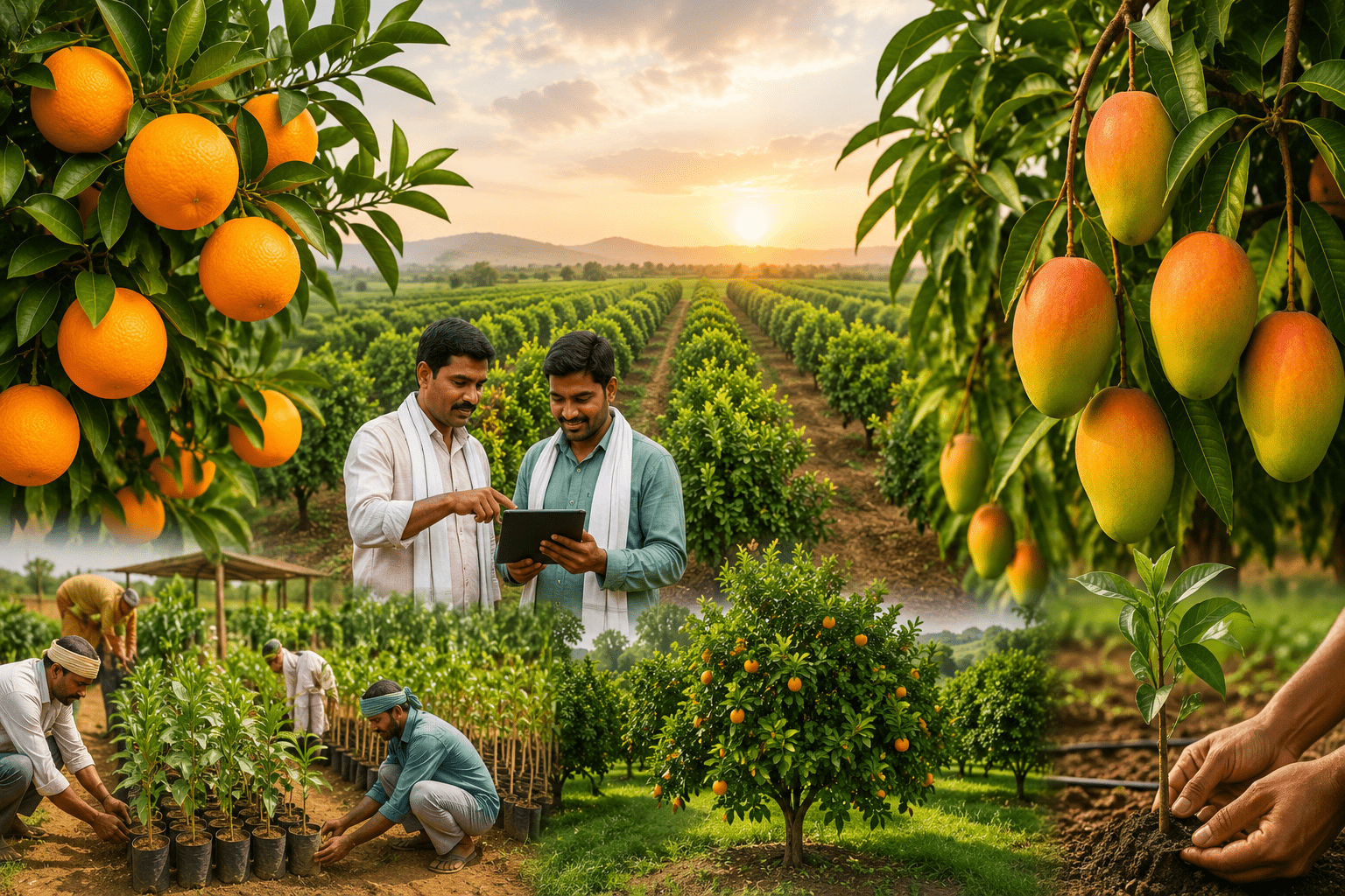 Bhausaheb Fundkar Fruit Orchard Scheme: Amravati Farmers Shift to Horticulture