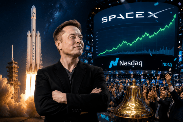 Elon Musk’s SpaceX Makes History: Joins Prestigious Nasdaq-100 Index Just 17 Days After Historic IPO.