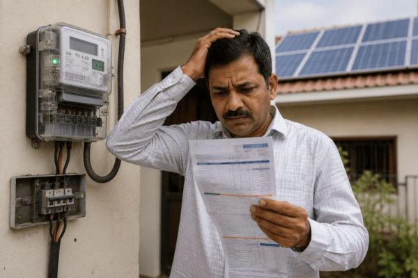 Smart Meter Software Glitch: Nagpur Residents Hit with Massive Electricity Bills Despite Installing Rooftop Solar.