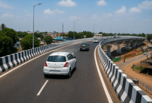 Trial Run Success: Light Vehicles Now Plying on Malkapur’s Unique Flyover