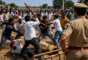 Violent Clash Over Common Land in Gunda Vadgaon: 5 Injured