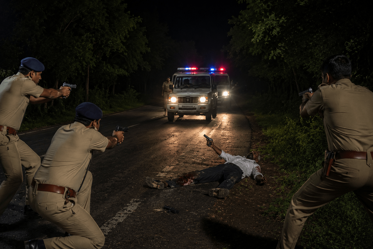 Instant Justice: 60-Year-Old Monster Who Sexually Assaulted Minor Girl Injured in Fierce Police Encounter After Opening Fire!
