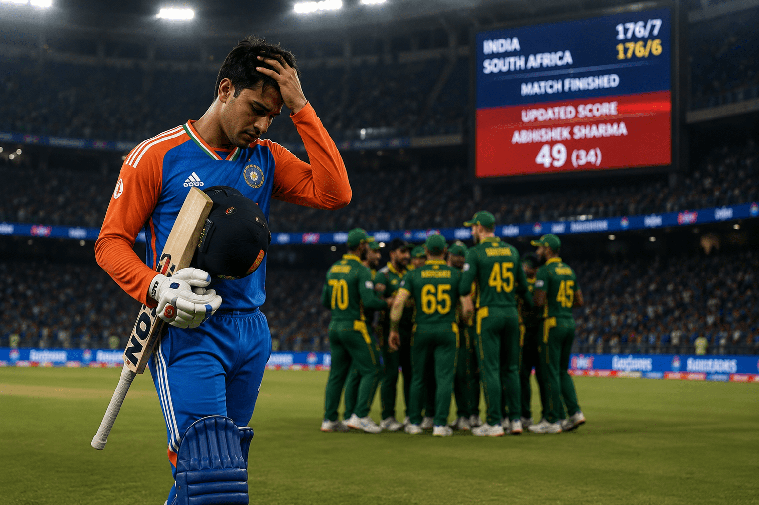 Abhishek Sharma's Fifty Erased! ICC Rectifies Official Scorecard Post-Match, Reducing Indian Opener's Blazing Knocks to 49 Runs Against Ireland!