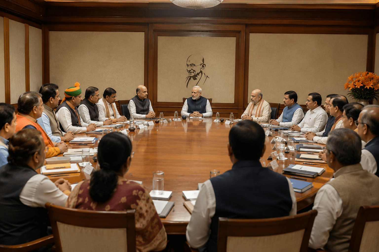 Modi Cabinet Rejig Buzz: Signs of Major Reshuffle in the Union Council; BJP Prepares to Showcase New Faces and Reallocate Portfolios!