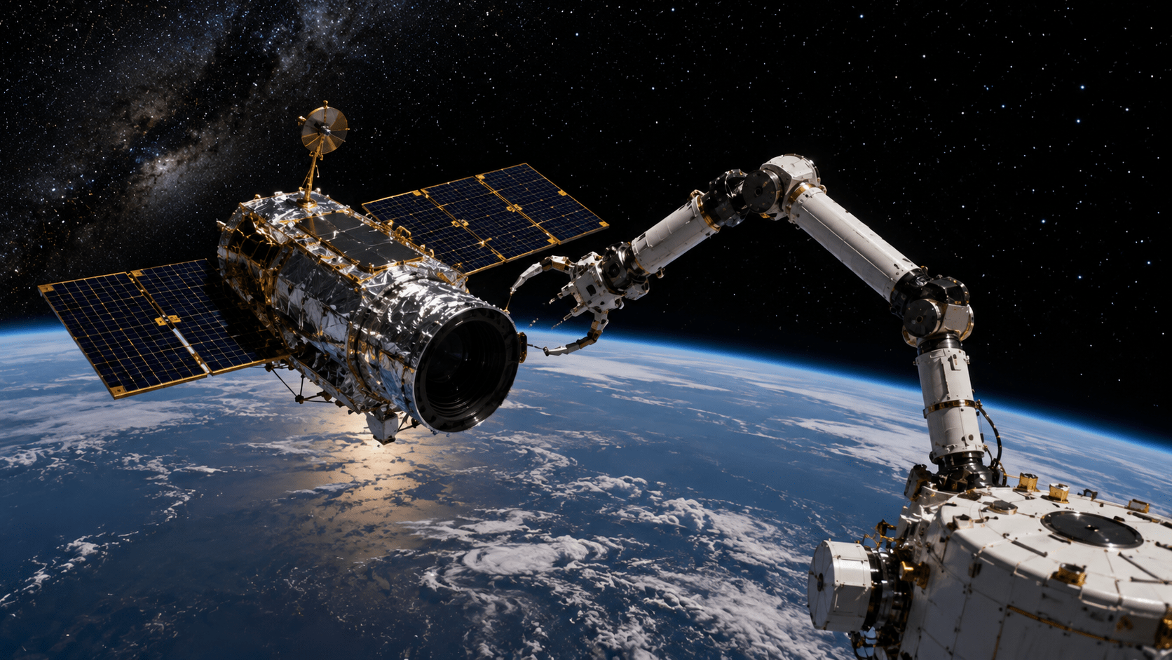 NASA's Daring Rescue Mission: Robotic Mission to Save the Aging Swift Telescope from Plummeting to Earth.