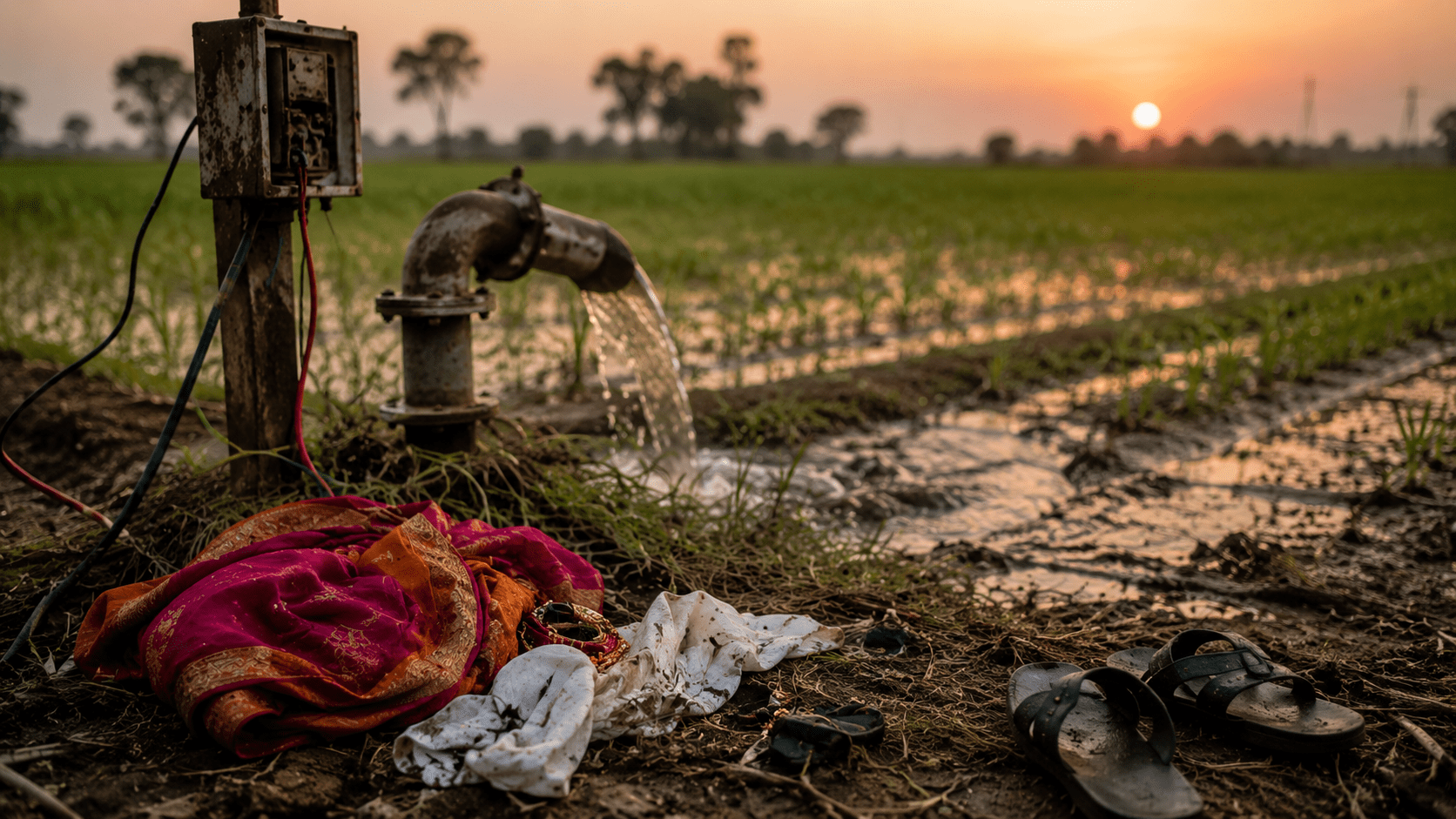 Tragedy on Vat Purnima: Husband and Wife Electrocuted While Operating Farm Pump in Pandharpur.
