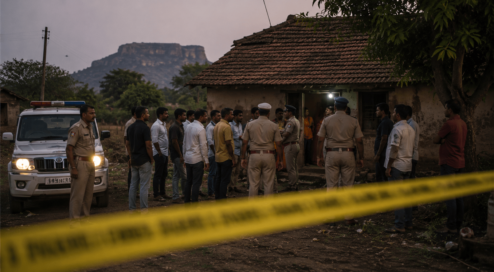 Blood Ties Turn Fatal: Son Allegedly Kills Father and Brother in Cold-Blooded Double Murder in Junnar!