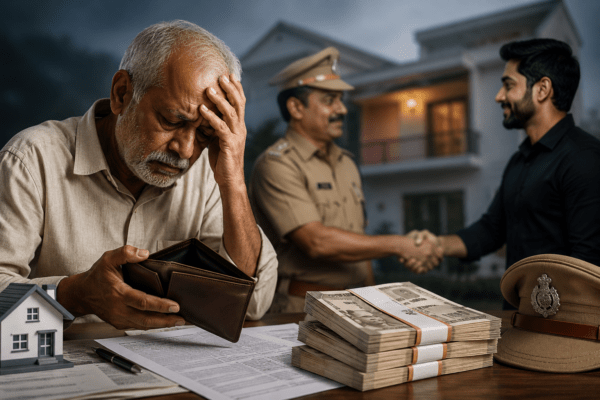 Retired Policeman Duped: Promised Cheap Flat, Loses 15 Lakhs; Case Filed Against Cop’s Son