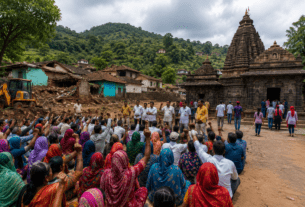 Khidrapur Agitation Intensifies: Villagers Protest Against Demolition Order of 71 Houses, Temple Reopened for Tourists.