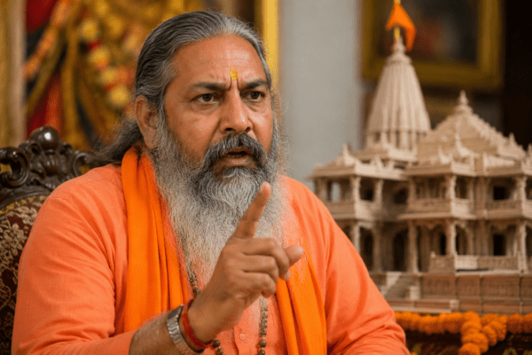 No Connection with Champat Rai: Acharya Dharmadas Maharaj’s Bold Statement on Ram Temple Theft Case