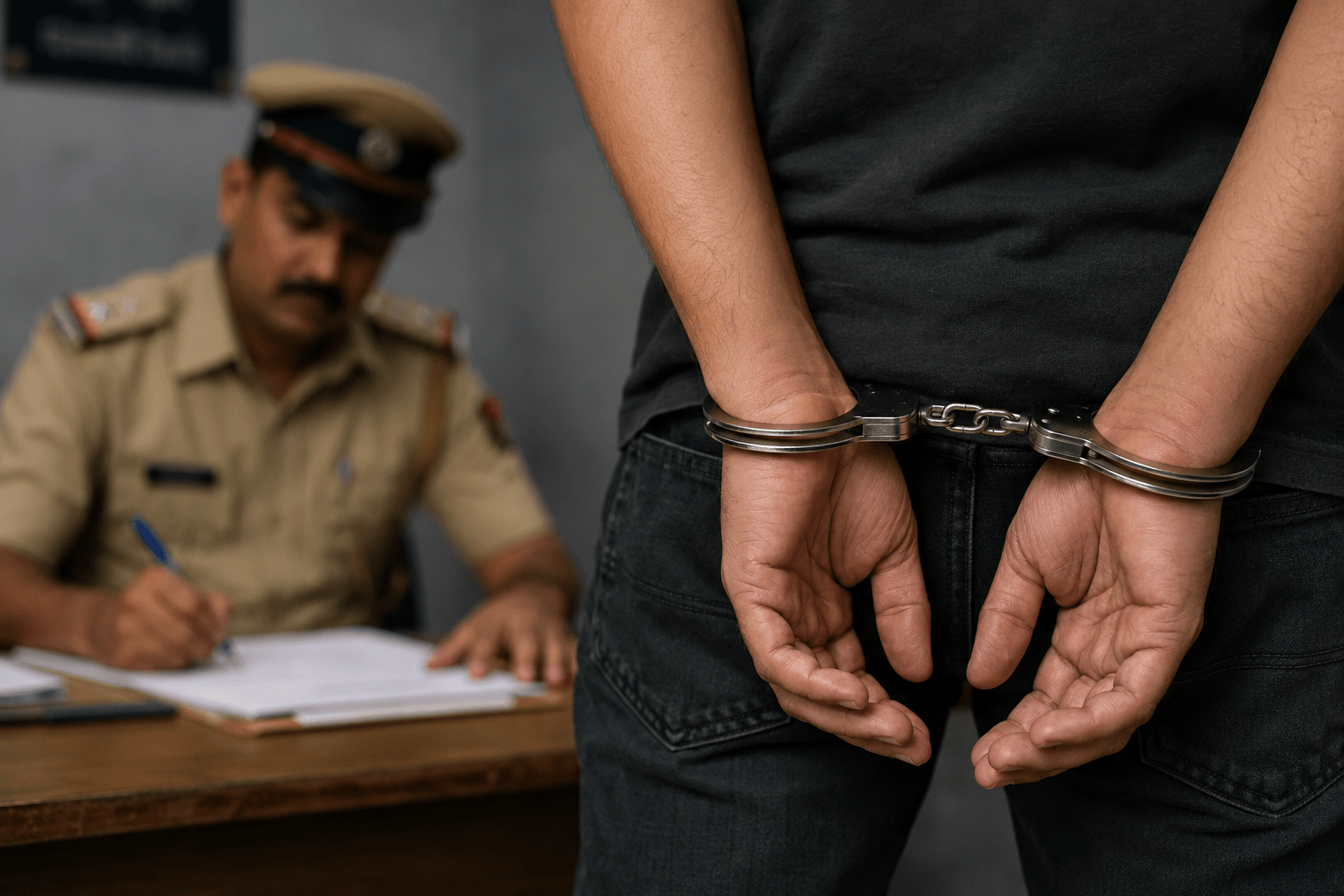 Bihar Crime: Momo Vendor Arrested in Gaya for Blackmailing Girls After Recording Obscene Videos.