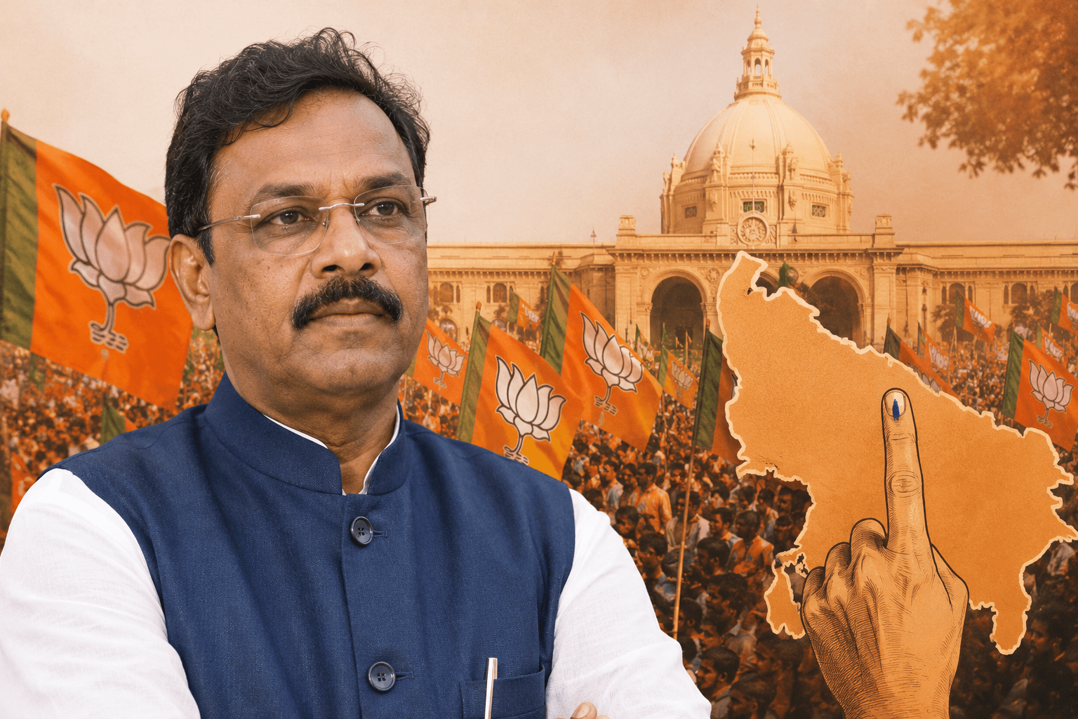 BJP gearing up for UP Assembly Election 2027; Vinod Tawde emerges as a top contender for the role of Uttar Pradesh in-charge.
