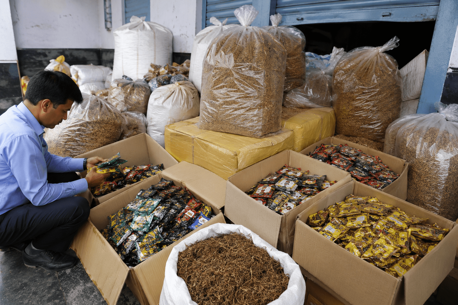 Major Crackdown on Gutkha Mafia: FDA Seizes Banned Tobacco Products Worth ₹2.57 Lakh in Indapur!