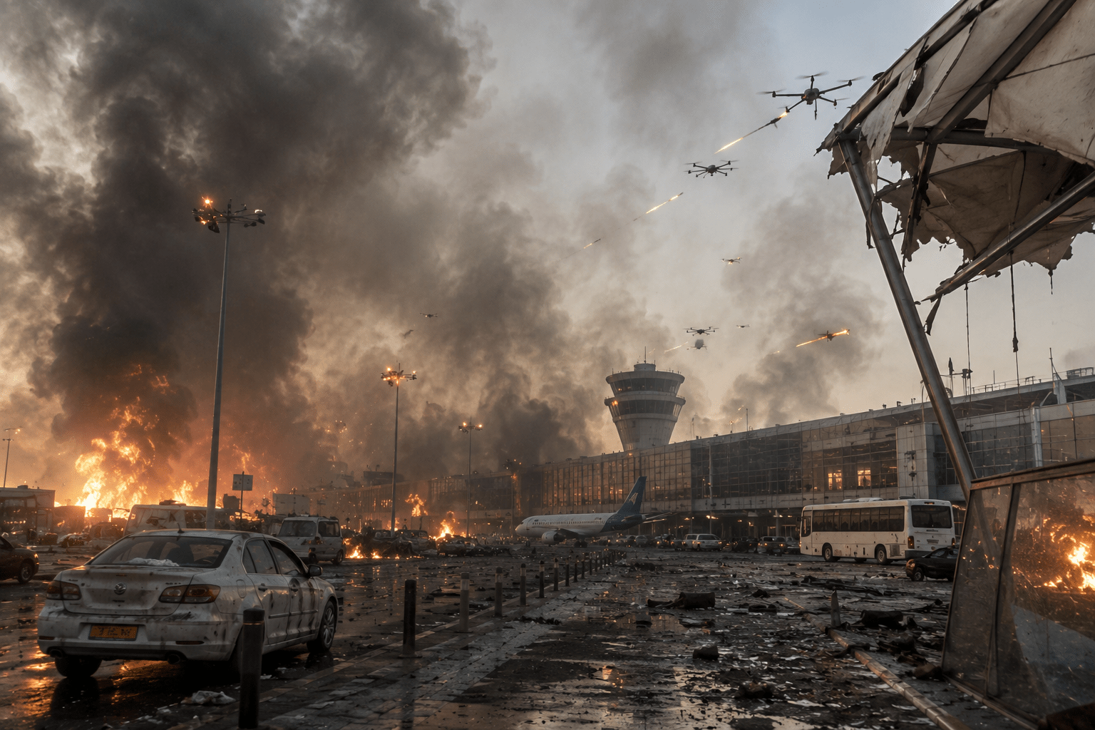 Tragedy at Kuwait Airport: Indian Uncle Returning Home for Niece’s Wedding Killed in Horrific Drone Attack!