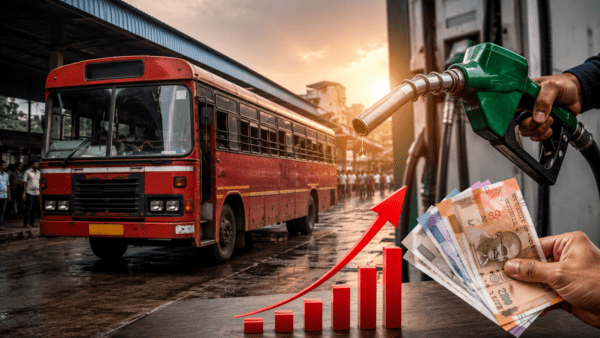 MSRTC Faces Financial Strain: Bus Fare Hike Likely as Diesel Prices Surge