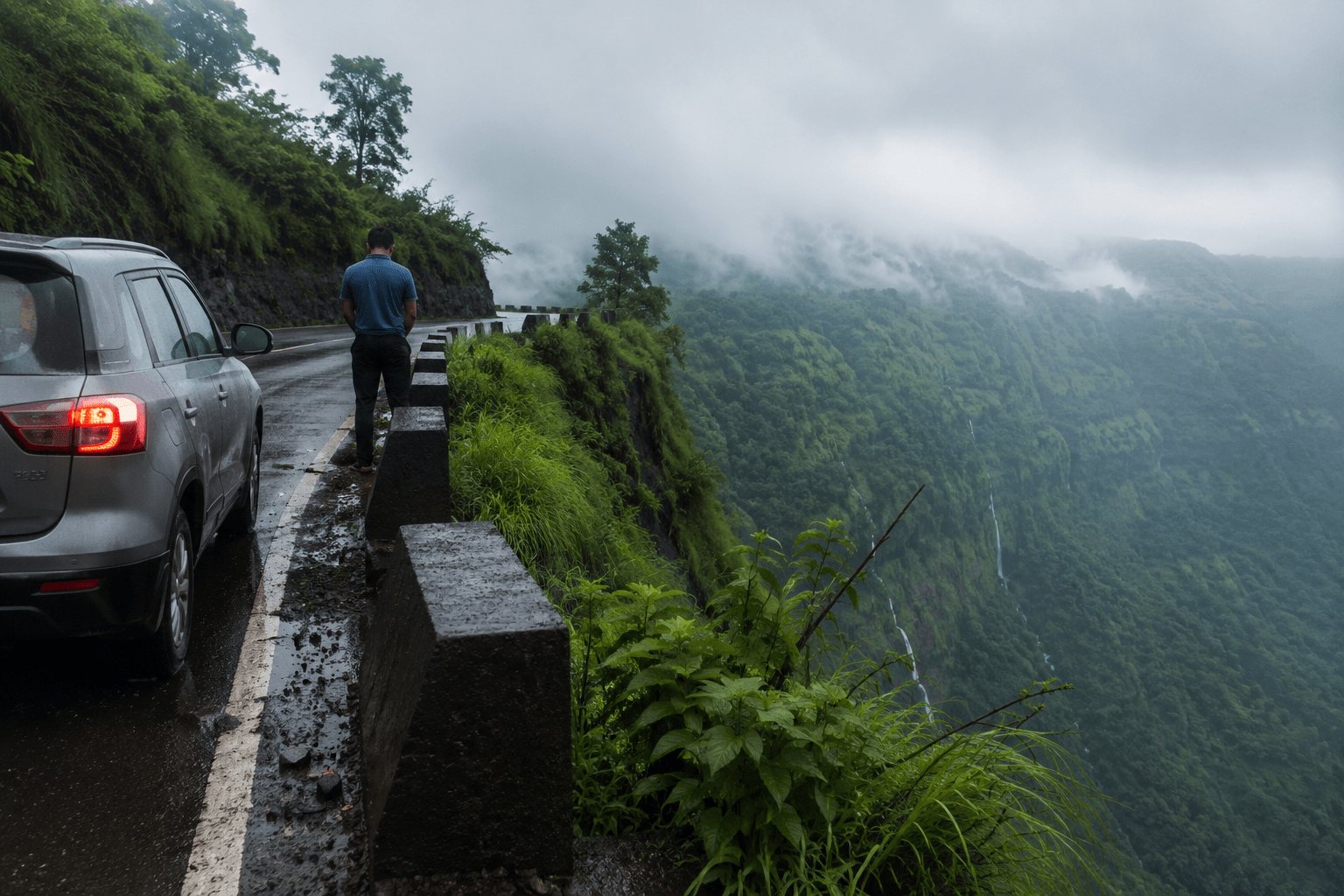 Tragedy in Tamhini Ghat: Six Pune Youths Die After Thar Car Falls into 500-Foot Gorge