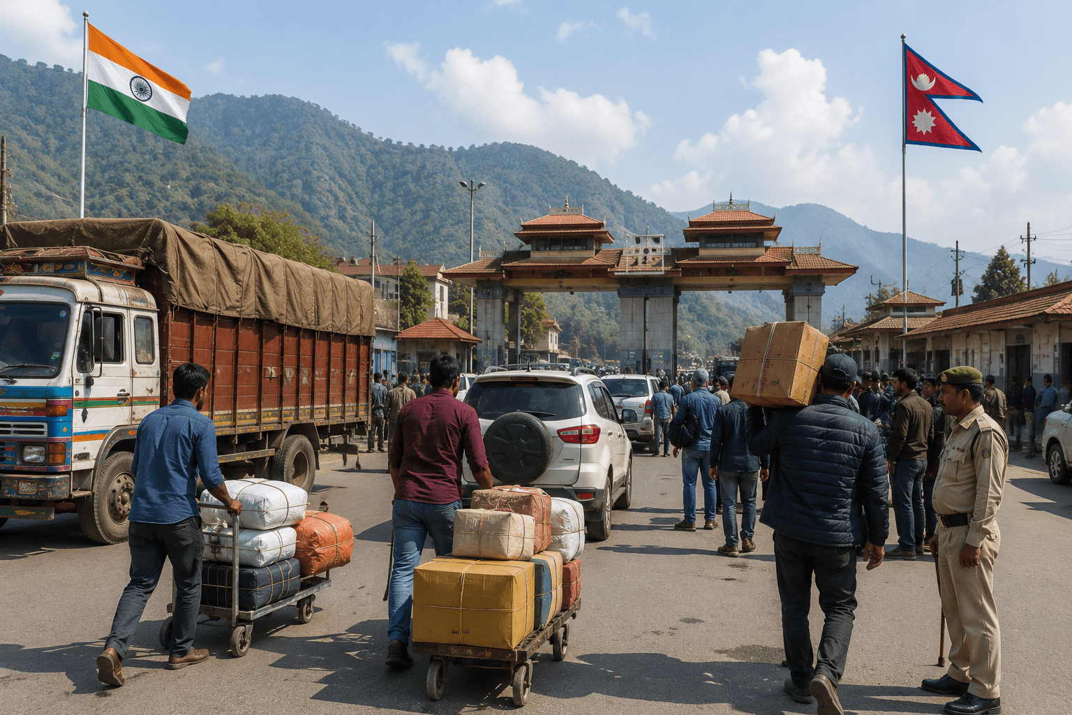 Relief at Indo-Nepal Border: Balen Shah Government Increases Customs Duty Concession on Indian Goods Fivefold!