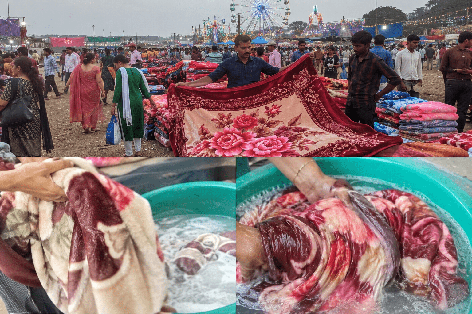Outrage in Pune: 'Made in Pakistan' Label Found on Bedsheet Sold at Chinchwad Yatra; Viral Video Sparks Investigation