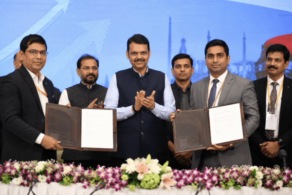 CM Fadnavis Signs Mega Investment MoUs Worth ₹4,080 Crore with Jabil and RSA Global.
