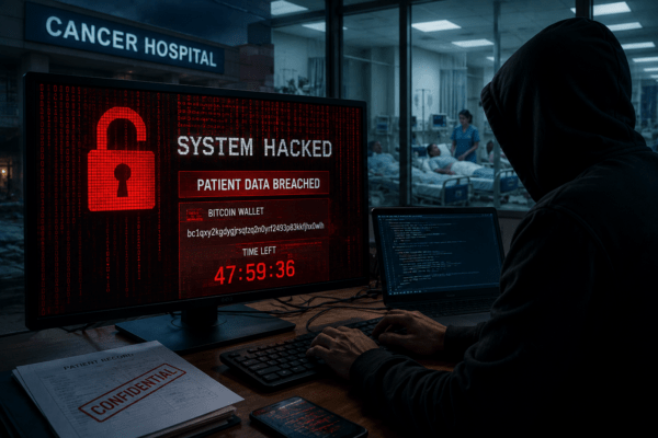 Cyber Attack on Chandrapur Cancer Hospital, Hackers Demand Bitcoin Ransom.
