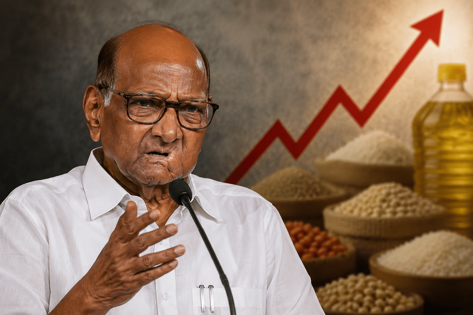 'Phased Push' Means Mounting Inflation: Sharad Pawar Decodes PM Modi's Remarks, Warns Ruling Alliance of Political Cost!