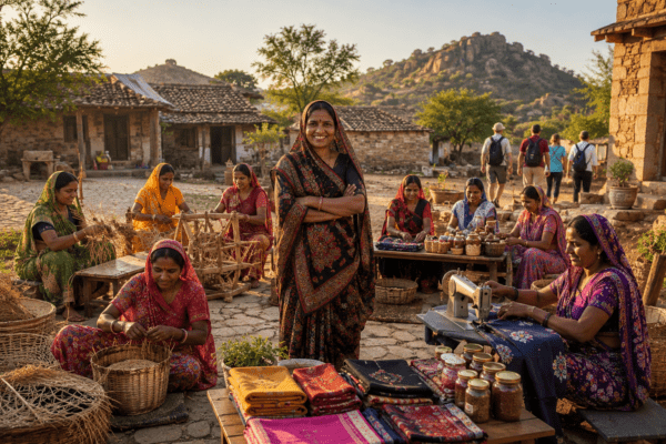 From Household Chores to a Multi-Crore Enterprise: How Bundelkhand's Women Built the 'Dehati' Brand, Transforming Their Village into a Rural Tourism Hub