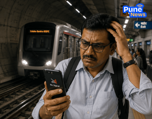 Why is there no network in Mumbai's Underground Metro?