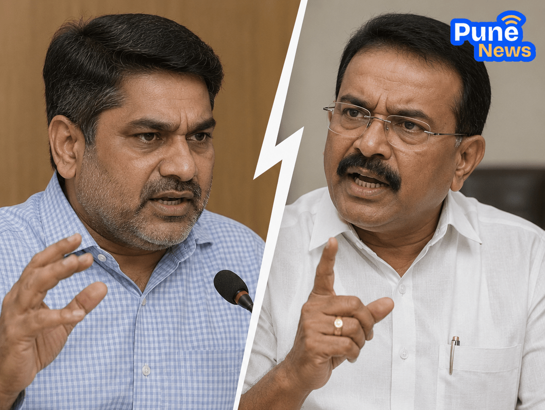 Political Clash in Kolhapur: Satej Patil vs. Rajesh Kshirsagar