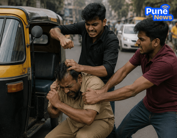 Shocking Incident in Kalyan: Rickshaw Driver Brutally Assaulted by Group of Youths; 