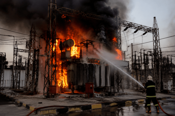 Navi Mumbai Power Crisis: Massive Fire at Taloja Substation Disrupts Electricity; Residents Left in Dark!
