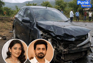 Marathi Actress Pooja Sawant and Actor Rishi Manohar Safe After Car Accident in Satara