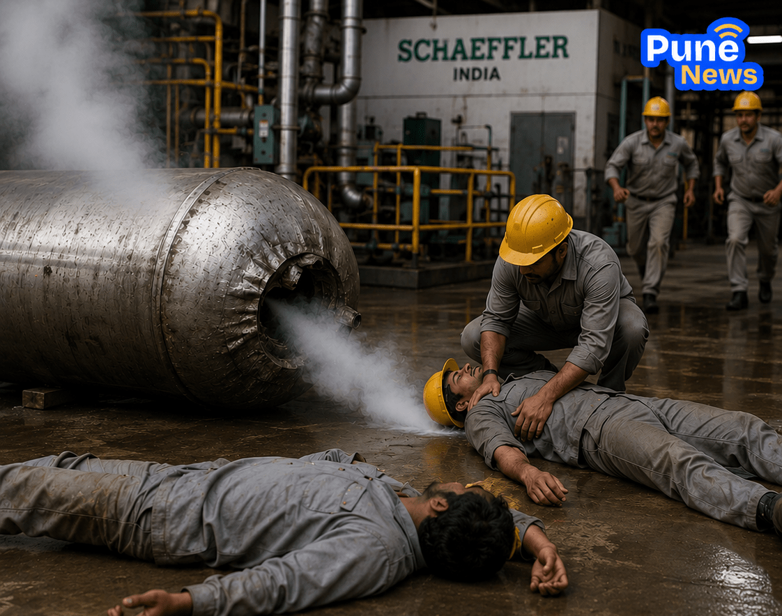 Tragedy at Talegaon MIDC: Two Workers Killed in CO2 Leakage Incident at Schaeffler India