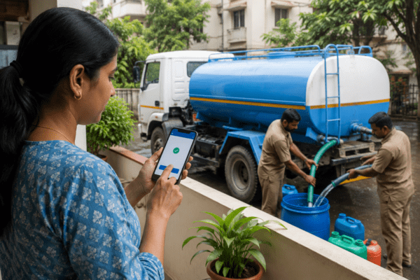 No More Water Tanker Scams! BMC Launches OTP-Based Booking System for Transparent Delivery in Mumbai