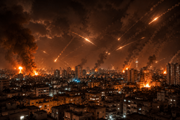 World War 3 Alert: Israel Strikes Major Cities in Iran; Tehran Retaliates with 30 Missiles in Direct Military Collision